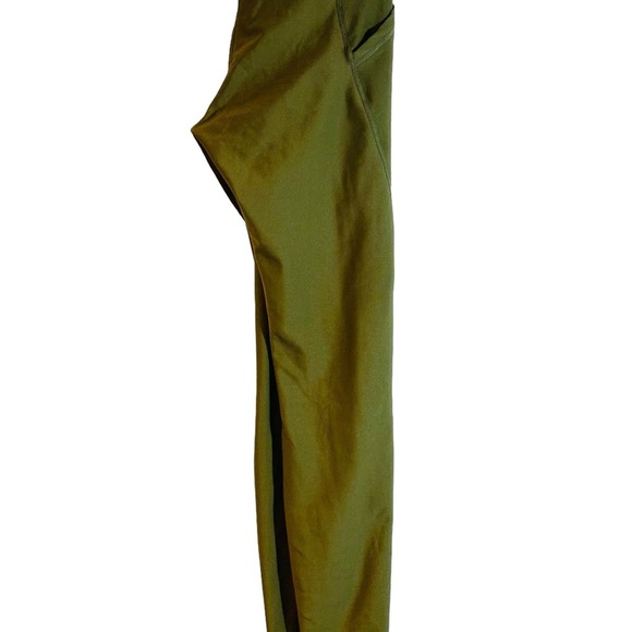 🌿♻️🇨🇦⚜️ORAKI Ecomove High Waist Leggings Kaki Pockets Small LIKE NEW🇨🇦⚜️♻️🌿 - Picture 7 of 9